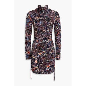 A.L.C. Nolan Dress Stretch Floral Ruched size Large